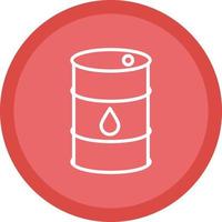 Oil Barrell Vector Icon Design