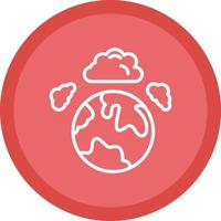 Atmospheric Pollution Vector Icon Design