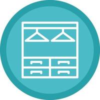 Wardrobe Vector Icon Design