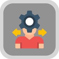 Decision Making Process Vector Icon Design