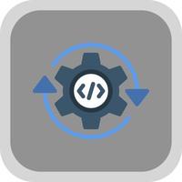 Continuous Integration Vector Icon Design