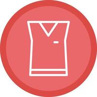 Sleeveless Shirt Vector Icon Design