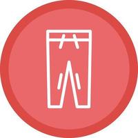 Trousers Vector Icon Design