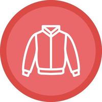 Varsity Jacket Vector Icon Design