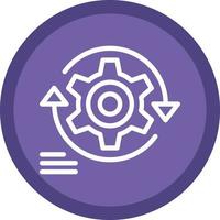 Agility Vector Icon Design