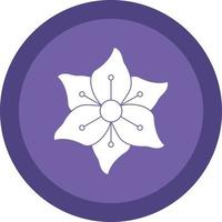 Gladiolus Vector Icon Design