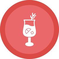 Gin Tonic Vector Icon Design