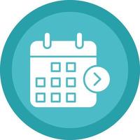 Next Week Vector Icon Design