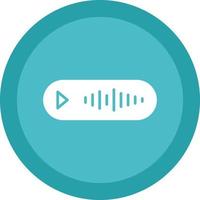 Voice Message Vector Icon Design