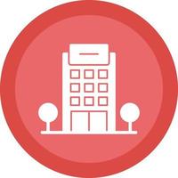 Office Building Vector Icon Design