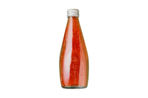 rojo jugo tarro aislado en un transparente antecedentes png