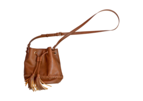 Brown bag isolated on a transparent background png