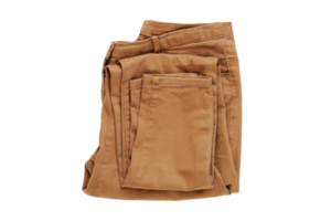 Beige pants isolated on a transparent background png