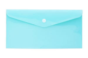 Blue envelope isolated on a transparent background png