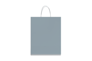 Blue bag isolated on a transparent background png