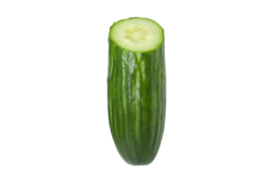 Vegetables green cucumber isolated on a transparent background png