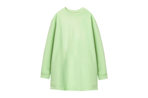 verde camiseta aislado en un transparente antecedentes png