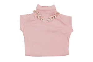 Pink blouse isolated on a transparent background png