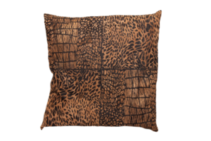 Brown pillow isolated on a transparent background png