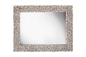 Landscape picture frame isolated on a transparent background png