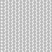 black white simple vertical scroll geometric seamless vector pattern