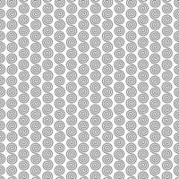 black white simple vertical scroll geometric seamless vector pattern