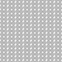 black white seamless scroll design vector pattern
