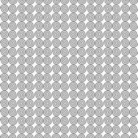 black white seamless scroll design vector pattern