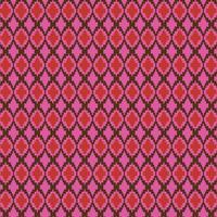 bargello embroidery florentine pattern pink brown vector