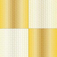 gold seamless scroll stripe vector patterns