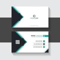 Modern Business Card Template, Professional Visiting Card Design Layout for business presentation vector