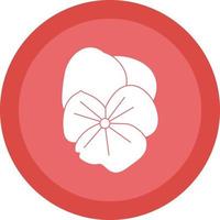 Pansy Vector Icon Design