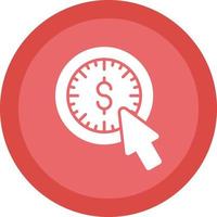 Pay Per Click Vector Icon Design