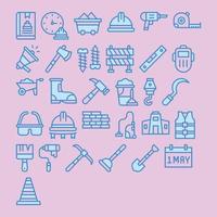 labour icon pack for free download vector