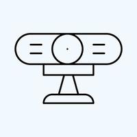 webcam icon for download vector