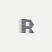 letter R logo vector. R logo company. letter R building construction logo vector template