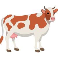 Cow which can easily edit or modify vector