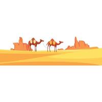 Desert which can easily edit or modify vector