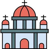 Cathedral which can easily edit or modify vector