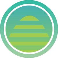 verde inversiones para un sostenible futuro el eco fintech revolución logo diseño vector