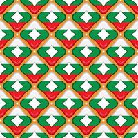 Pattern cookie with flag country Bulgaria in tasty biscuit vector