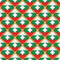 Pattern cookie with flag country Bulgaria in tasty biscuit vector