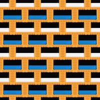 Pattern cookie with flag country Estonia in tasty biscuit vector