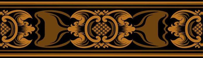 classic style engraving vector ornament design for elements, color editable