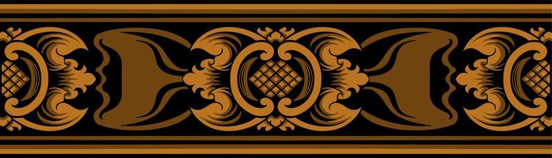 classic style engraving vector ornament design for elements, color editable