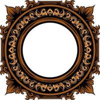 Beautiful carved decorative ornaments Vector design for elements