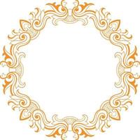frame vector design for elements, editable color
