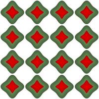 Pattern homemade cookie different taste in pastry biscuit vector