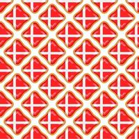 Pattern cookie with flag country Denmark in tasty biscuit vector