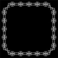 Islamic Art Border and Frame for Inside Cover Prayer Book, Ready add text. Greeting, useful isolated on white background available for printing vector